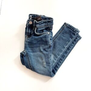 7 For All Mankind Kids Blue Slim Jeans